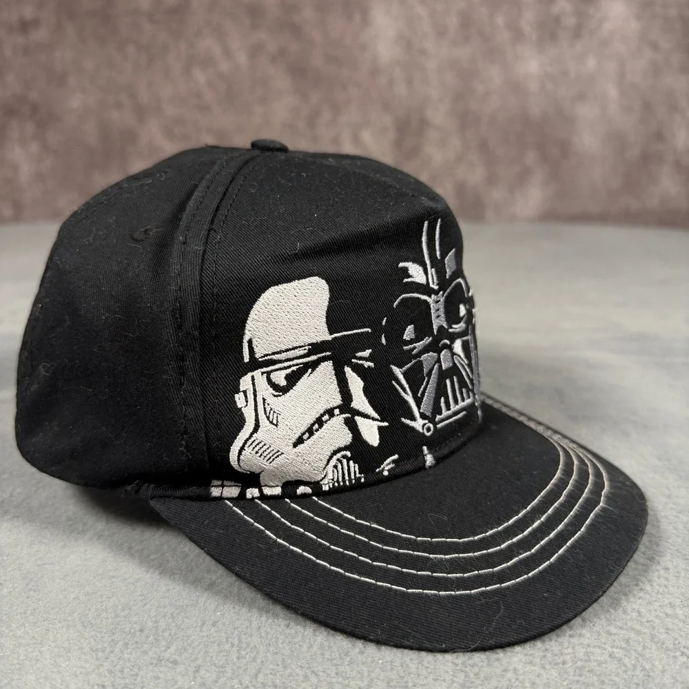 Star Wars Darth Vader‎ Stormtrooper Kids Snapback Hat Black Embroidered Cap